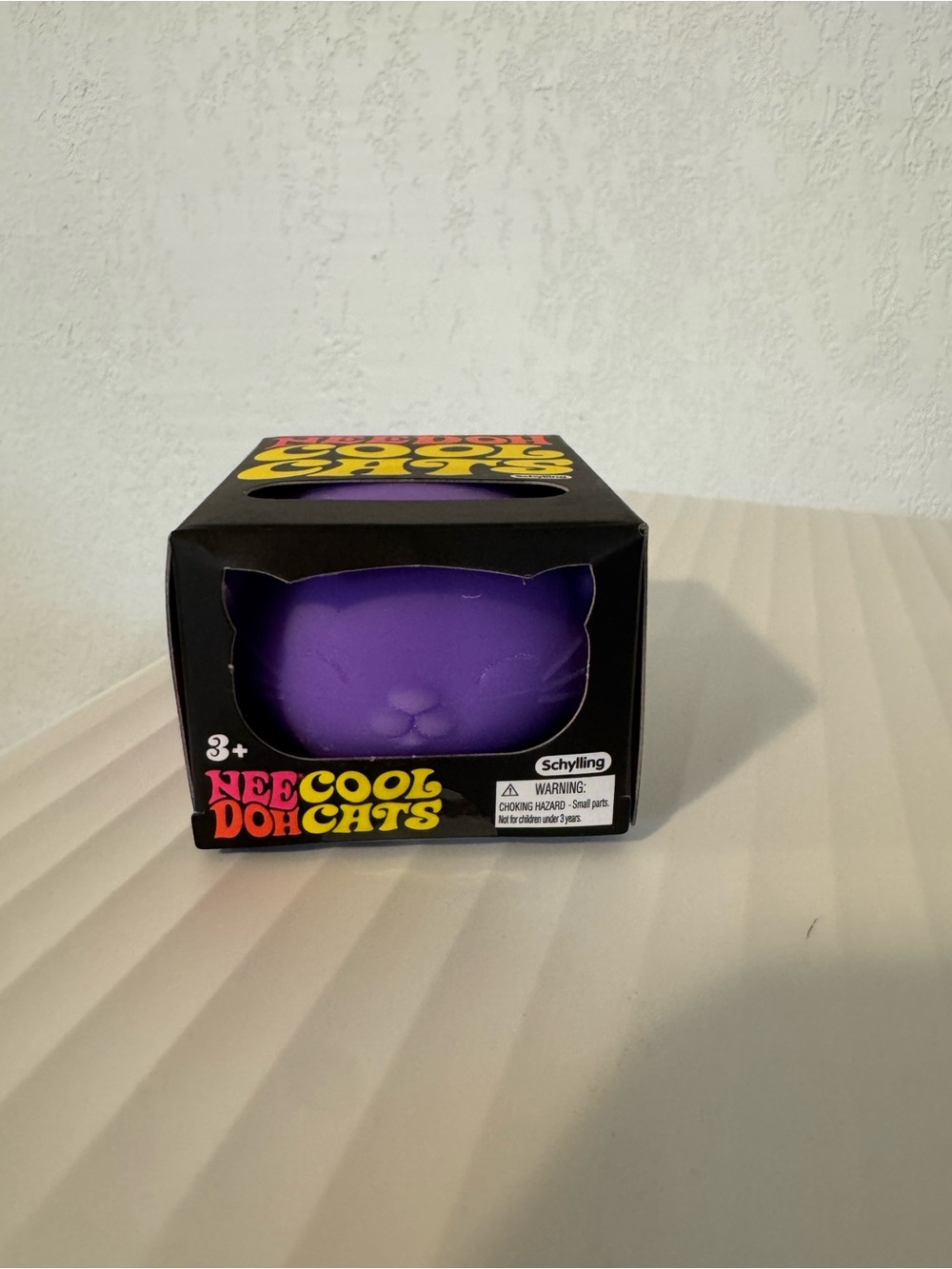 NeeCool DohCats Purple Squishy Cat Toy by